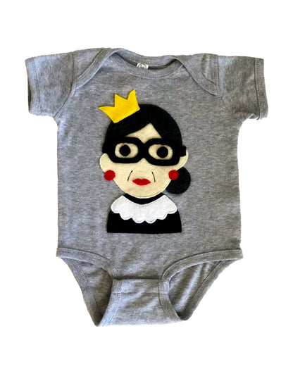 RBG - Infant Bodysuit - Gray - Kids & Babies - Mother & Kids - Girls’ Baby Clothing - Bodysuits & One-Pieces