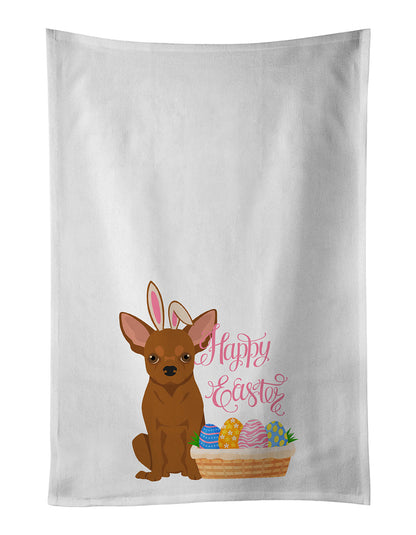 Red Chihuahua Easter Kitchen Towel Set of 2 - One Color / One Size - Home & Garden - Home Textile - Towels