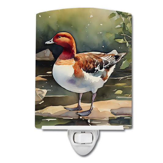 Redhead Duck Ceramic Night Light - One Color / One Size - Home & Garden - Home Improvement - Lights & Lighting - Night