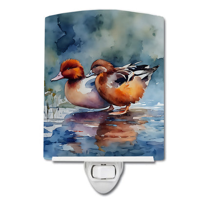 Redhead Duck Ceramic Night Light - One Color / One Size - Home & Garden - Home Improvement - Lights & Lighting - Night