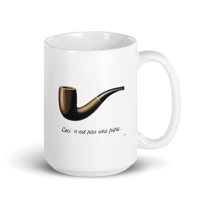 Rene Magritte This Is Not a Pipe 1929 Artwork Mug - Home & Garden - Kitchen Dining & Bar - Drinkware