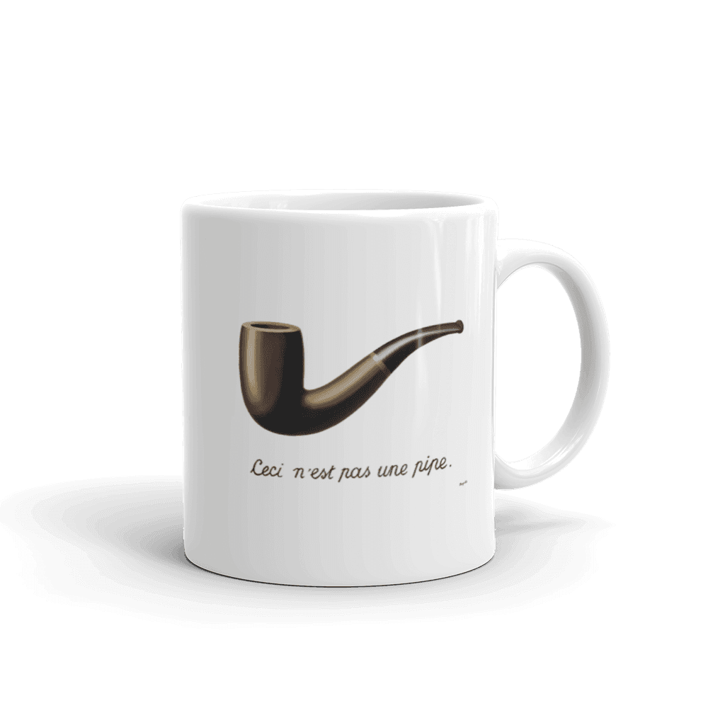 Rene Magritte This Is Not a Pipe 1929 Artwork Mug - Home & Garden - Kitchen Dining & Bar - Drinkware