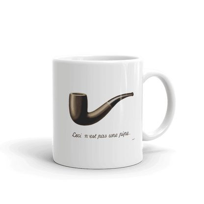 Rene Magritte This Is Not a Pipe 1929 Artwork Mug - Home & Garden - Kitchen Dining & Bar - Drinkware