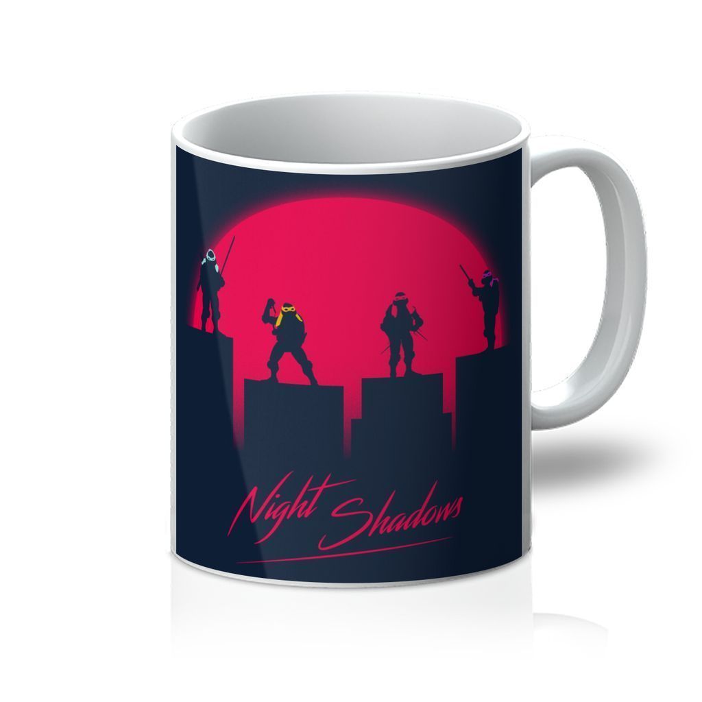 Retro Shadows Mug - One Color / One Size - Home & Garden - Kitchen Dining & Bar - Drinkware