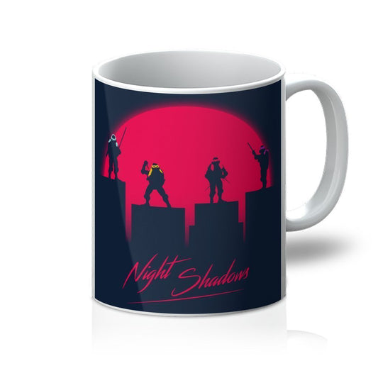 Retro Shadows Mug - One Color / One Size - Home & Garden - Kitchen Dining & Bar - Drinkware
