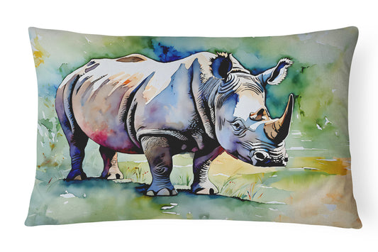 Rhinoceros Throw Pillow - One Color / One Size - Home & Garden - Home Textile - Pillows