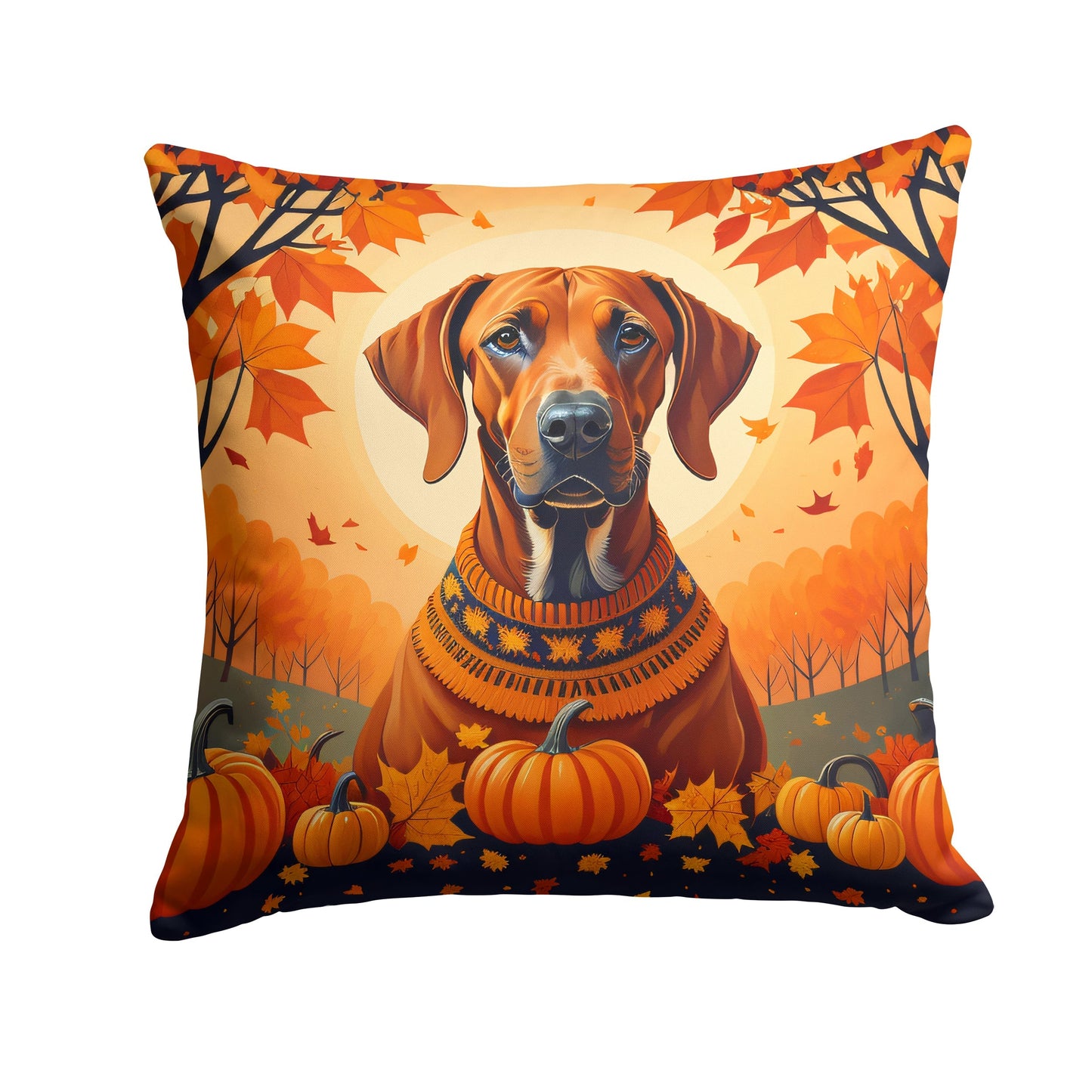 Rhodesian Ridgeback Fall Throw Pillow - One Color / One Size - Home & Garden - Home Textile - Pillows