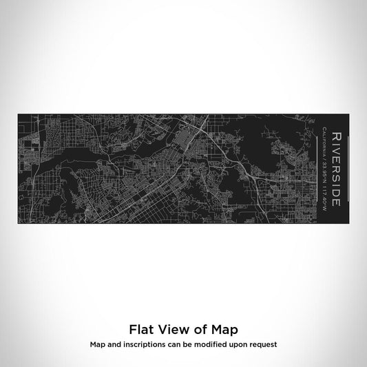 Riverside - California Map Insulated Cup in Matte Black - Drinkware