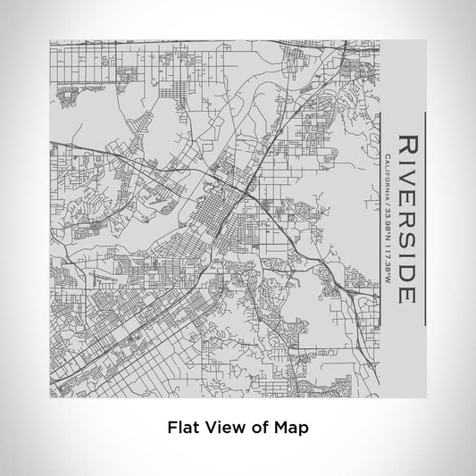 Riverside - California Map Tumbler - Drinkware