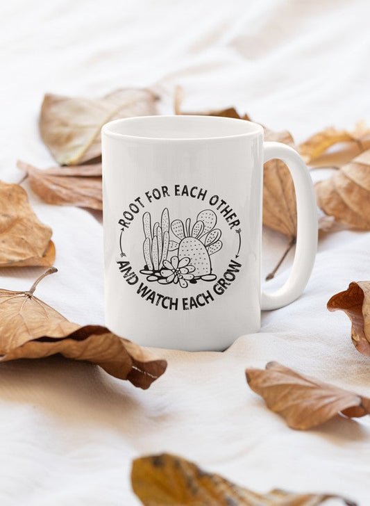 Root for Each Other Mug - One Color / One Size - Home & Garden - Kitchen Dining & Bar - Coffeeware