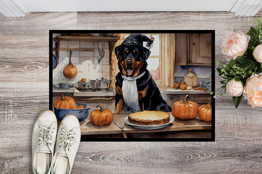 Rottweiler Fall Kitchen Pumpkins Doormat - One Color / One Size - Home & Garden - Home Textile - Carpets & Rugs