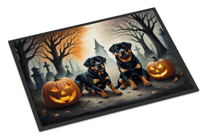 Rottweiler Spooky Halloween Doormat - One Color / One Size - Home & Garden - Home Textile - Carpets & Rugs