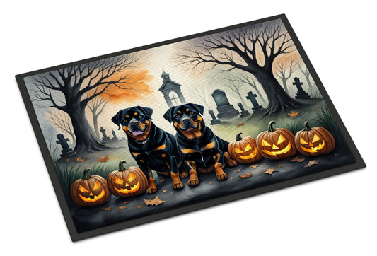 Rottweiler Spooky Halloween Doormat - One Color / One Size - Home & Garden - Home Textile - Carpets & Rugs