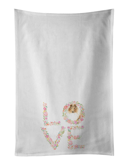Rough Collie Love Kitchen Towel Set of 2 - One Color / One Size - Home & Garden - Home Textile - Towels