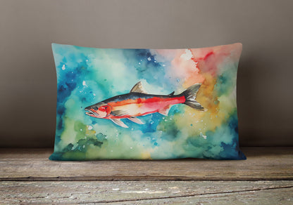 Salmon Throw Pillow - One Color / One Size - Home & Garden - Home Textile - Pillows