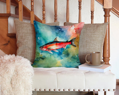 Salmon Throw Pillow - One Color / One Size - Home & Garden - Home Textile - Pillows