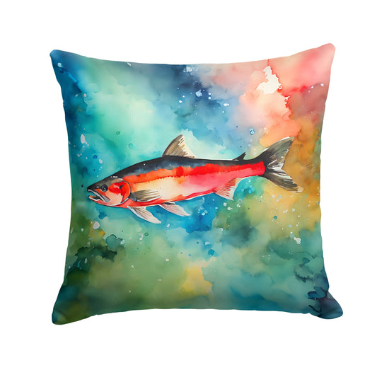 Salmon Throw Pillow - One Color / One Size - Home & Garden - Home Textile - Pillows