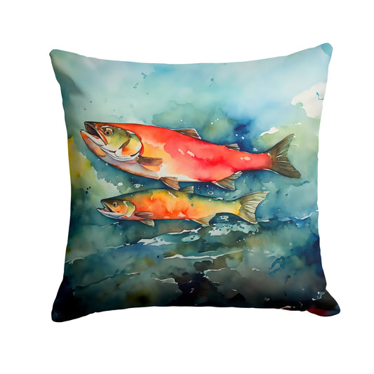 Salmon Throw Pillow - One Color / One Size - Home & Garden - Home Textile - Pillows