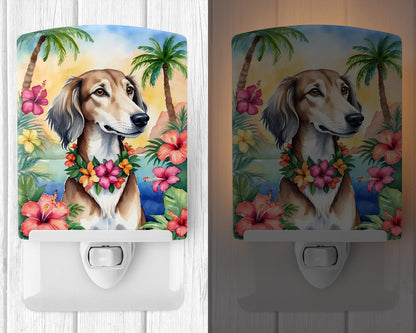 Saluki Luau Ceramic Night Light - One Color / One Size - Home & Garden - Home Improvement - Lights & Lighting - Night