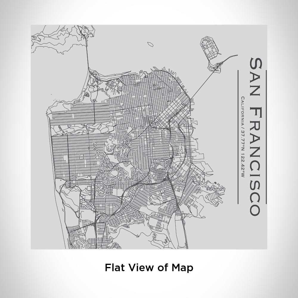 San Francisco - California Map Tumbler - Drinkware