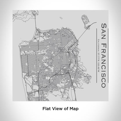San Francisco - California Map Tumbler - Drinkware