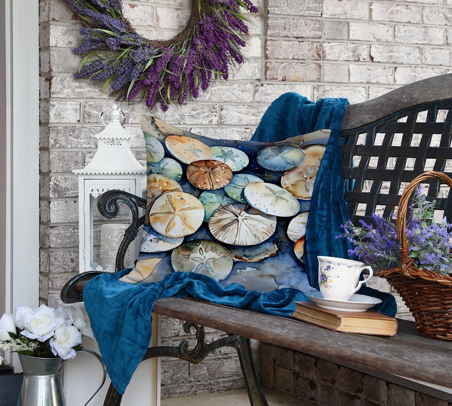 Sand Dollars Throw Pillow - One Color / One Size - Home & Garden - Home Textile - Pillows