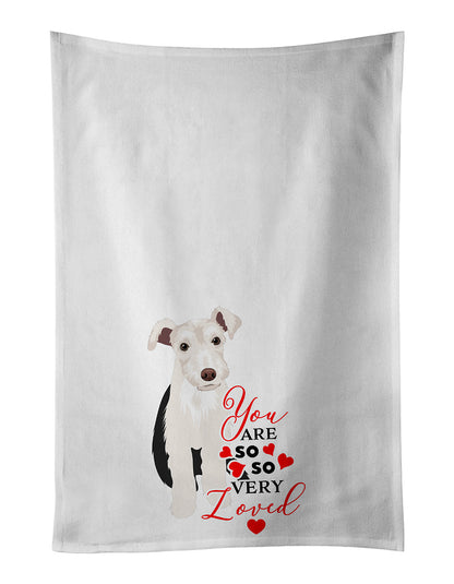 Schnauzer Parti So Loved Kitchen Towel Set of 2 - One Color / One Size - Home & Garden - Home Textile - Towels