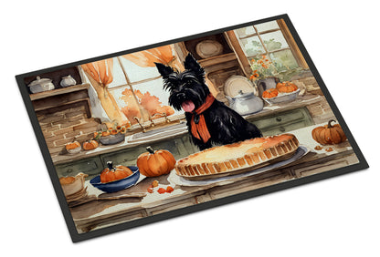 Scottish Terrier Fall Kitchen Pumpkins Doormat - One Color / One Size - Home & Garden - Home Textile - Carpets & Rugs