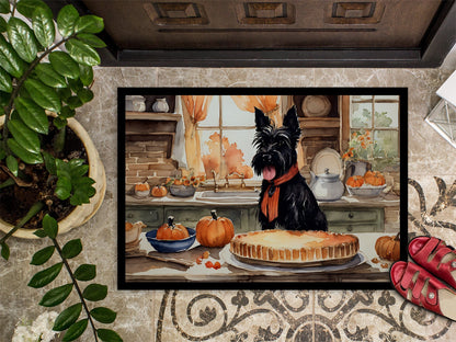 Scottish Terrier Fall Kitchen Pumpkins Doormat - One Color / One Size - Home & Garden - Home Textile - Carpets & Rugs