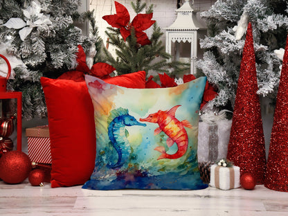 Seahorses Throw Pillow - One Color / One Size - Home & Garden - Home Textile - Pillows