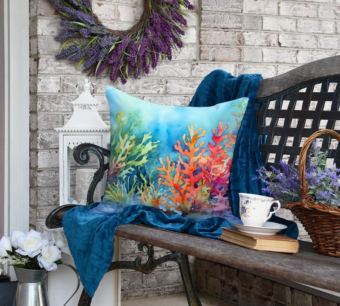 Seaweed Throw Pillow - One Color / One Size - Home & Garden - Home Textile - Pillows