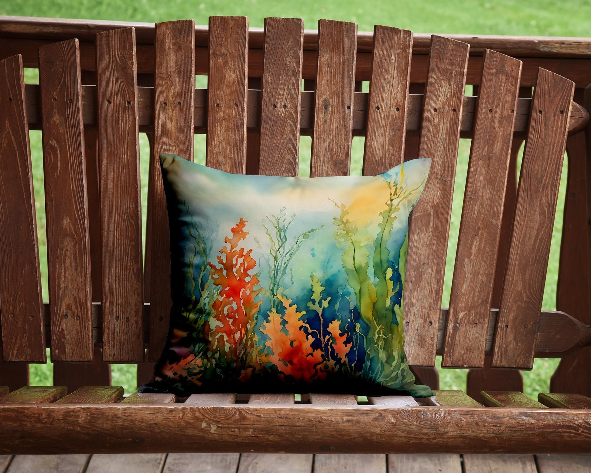 Seaweed Throw Pillow - One Color / One Size - Home & Garden - Home Textile - Pillows