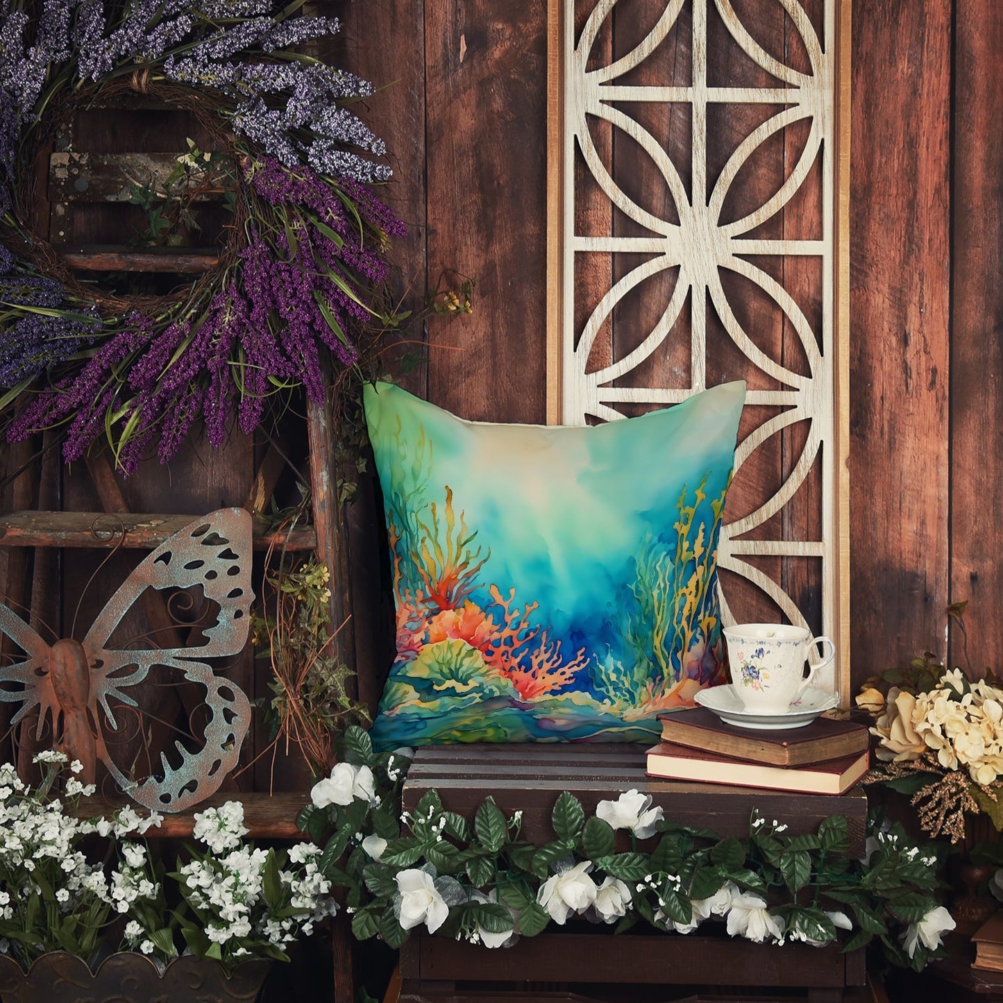 Seaweed Throw Pillow - One Color / One Size - Home & Garden - Home Textile - Pillows