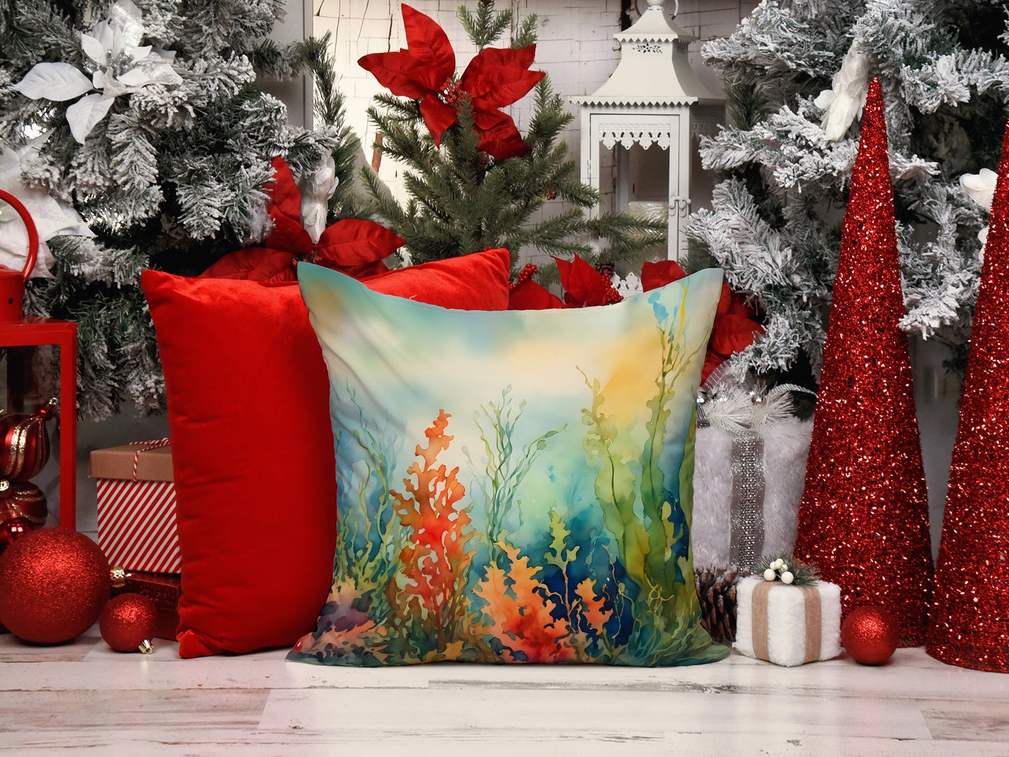 Seaweed Throw Pillow - One Color / One Size - Home & Garden - Home Textile - Pillows