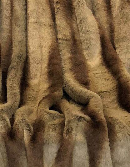 Sheared Faux Chinchilla Luxury Throw - Home & Garden - Home Textile - Bedding