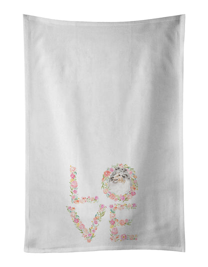 Sheltie #11 LOVE Kitchen Towel Set of 2 - One Color / One Size - Home & Garden - Home Textile - Towels