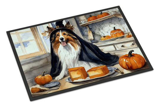 Sheltie Fall Kitchen Pumpkins Doormat - One Color / One Size - Home & Garden - Home Textile - Carpets & Rugs