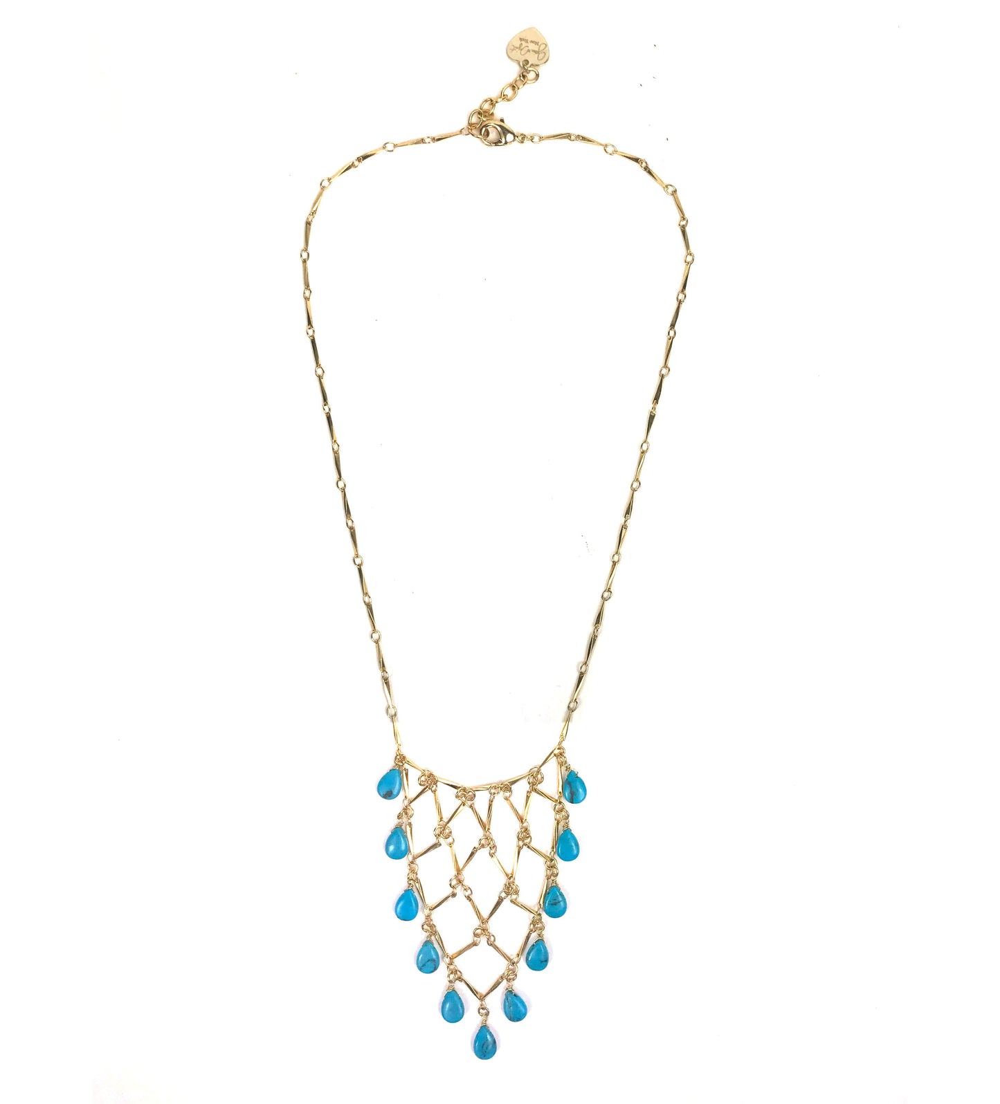 Sleeping Beauty Turquoise Statement Necklace - One Color / One Size - Jewelry & Accessories