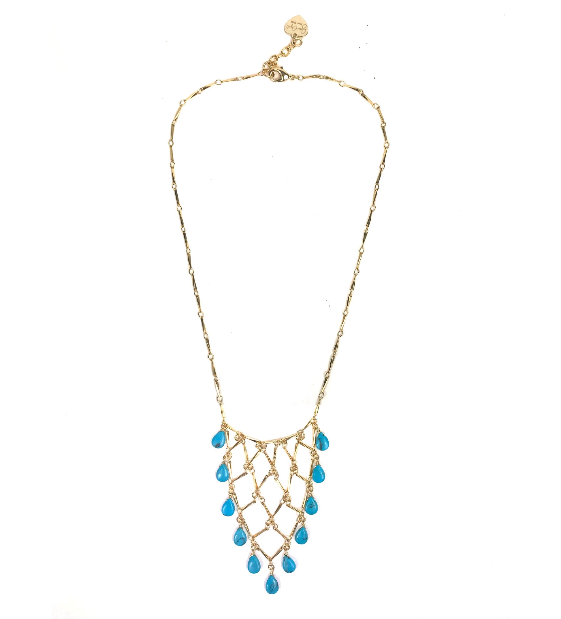 Sleeping Beauty Turquoise Statement Necklace - One Color / One Size - Jewelry & Accessories