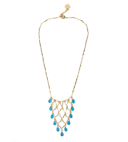 Sleeping Beauty Turquoise Statement Necklace - One Color / One Size - Jewelry & Accessories
