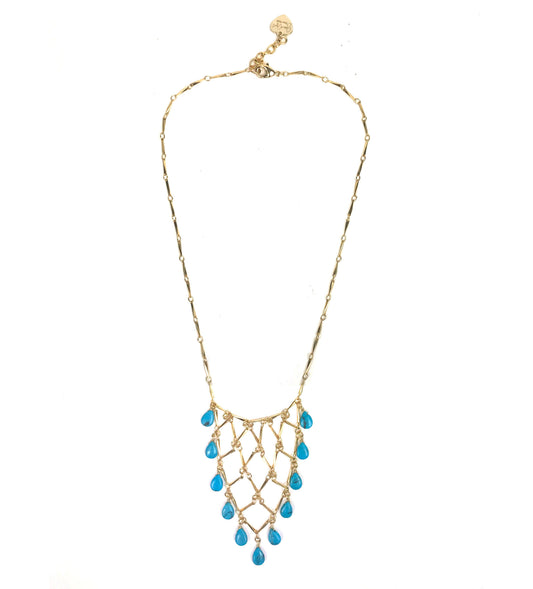 Sleeping Beauty Turquoise Statement Necklace - One Color / One Size - Jewelry & Accessories