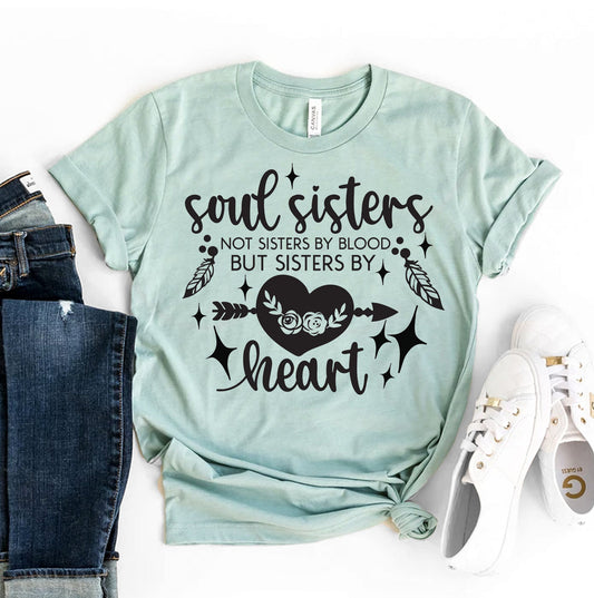 Soul Sisters T-Shirt - Women’s Fashion - Women’s Clothing - Tops & Tees - T-Shirts