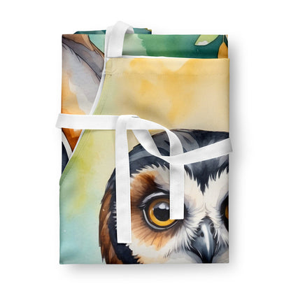 Spectacled Owl Apron - One Color / One Size - Home & Garden - Kitchen Dining & Bar - Table Decoration & Accessories