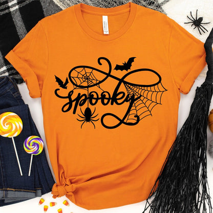 Spooky Halloween T-Shirt - Women’s Fashion - Women’s Clothing - Tops & Tees - T-Shirts