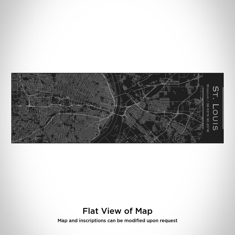 St. Louis - Missouri Map Insulated Cup in Matte Black - Insulated Cup