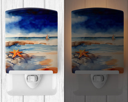 Starfish Ceramic Night Light - One Color / One Size - Home & Garden - Home Improvement - Lights & Lighting - Night