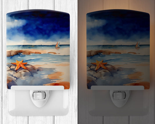 Starfish Ceramic Night Light - One Color / One Size - Home & Garden - Home Improvement - Lights & Lighting - Night