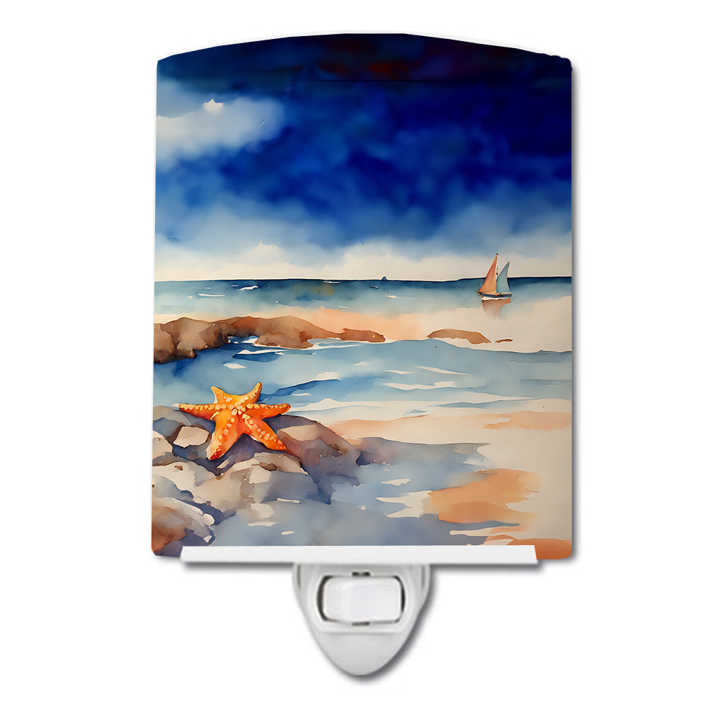 Starfish Ceramic Night Light - One Color / One Size - Home & Garden - Home Improvement - Lights & Lighting - Night