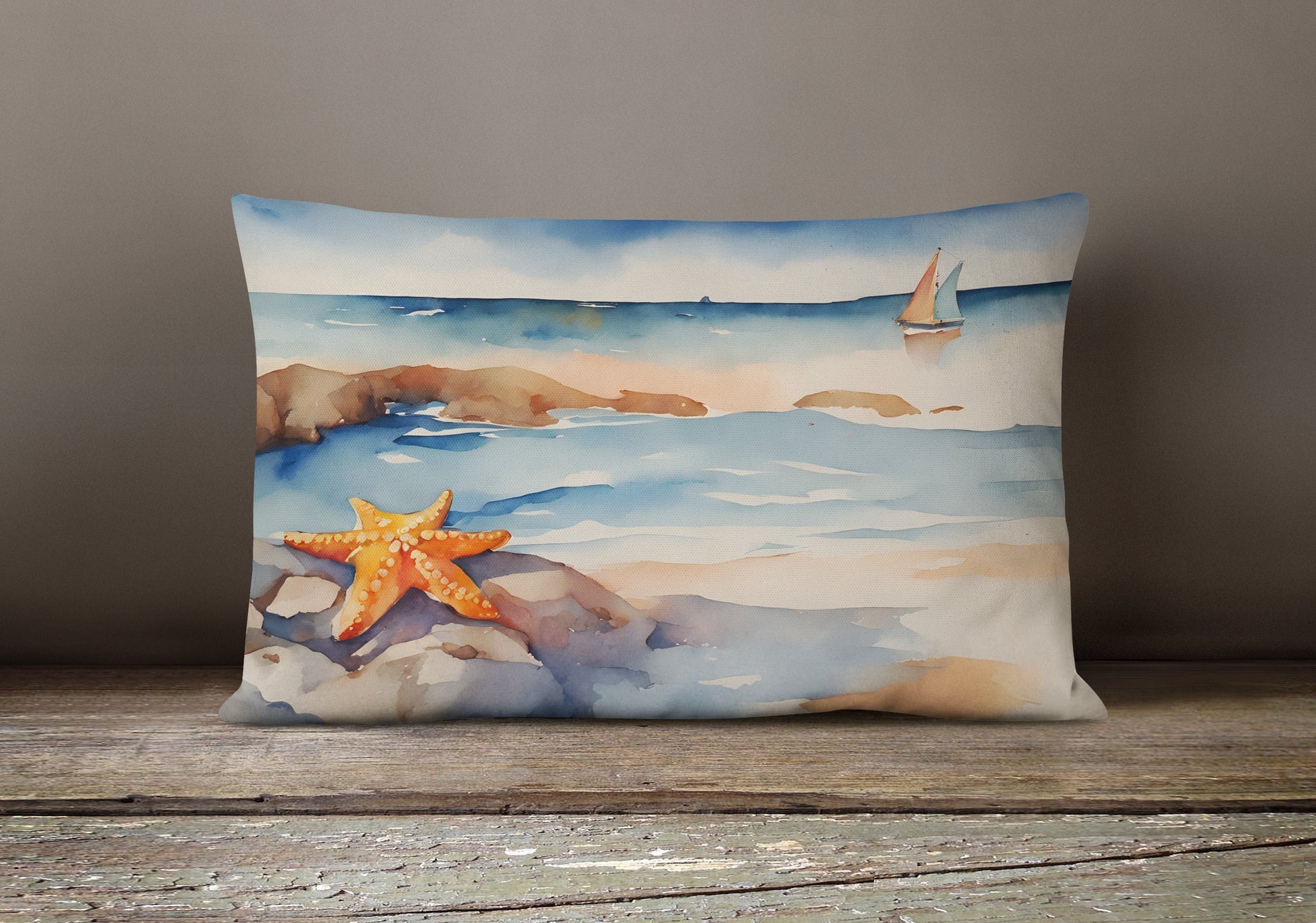 Starfish Throw Pillow - One Color / One Size - Home & Garden - Home Textile - Pillows