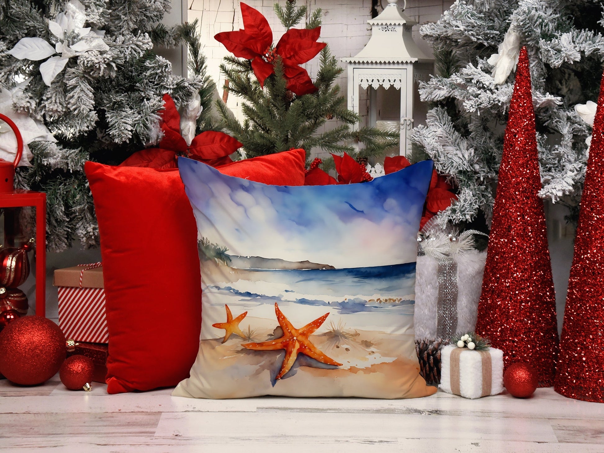 Starfish Throw Pillow - One Color / One Size - Home & Garden - Home Textile - Pillows
